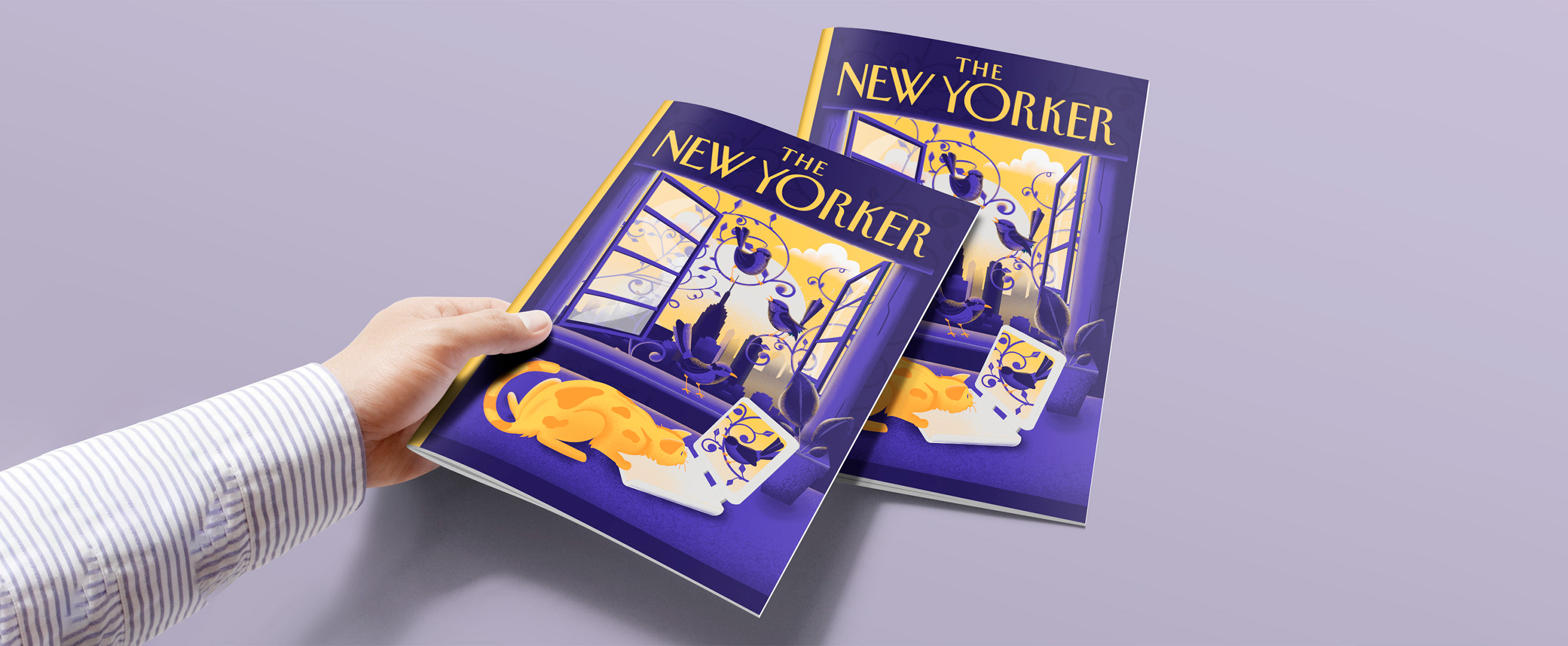 New Yorker Magazine Cover | Year 3 | University Project