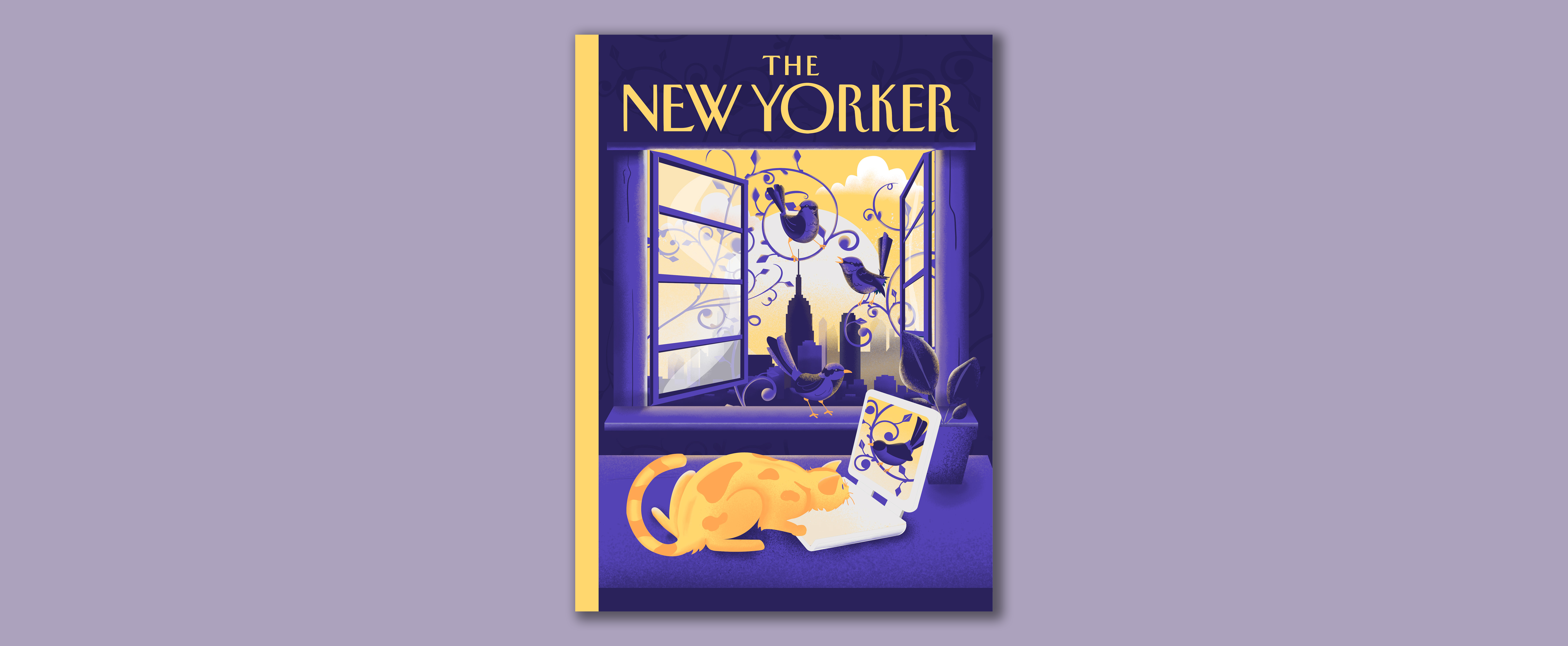 New Yorker Magazine Cover | Year 3 | University Project
