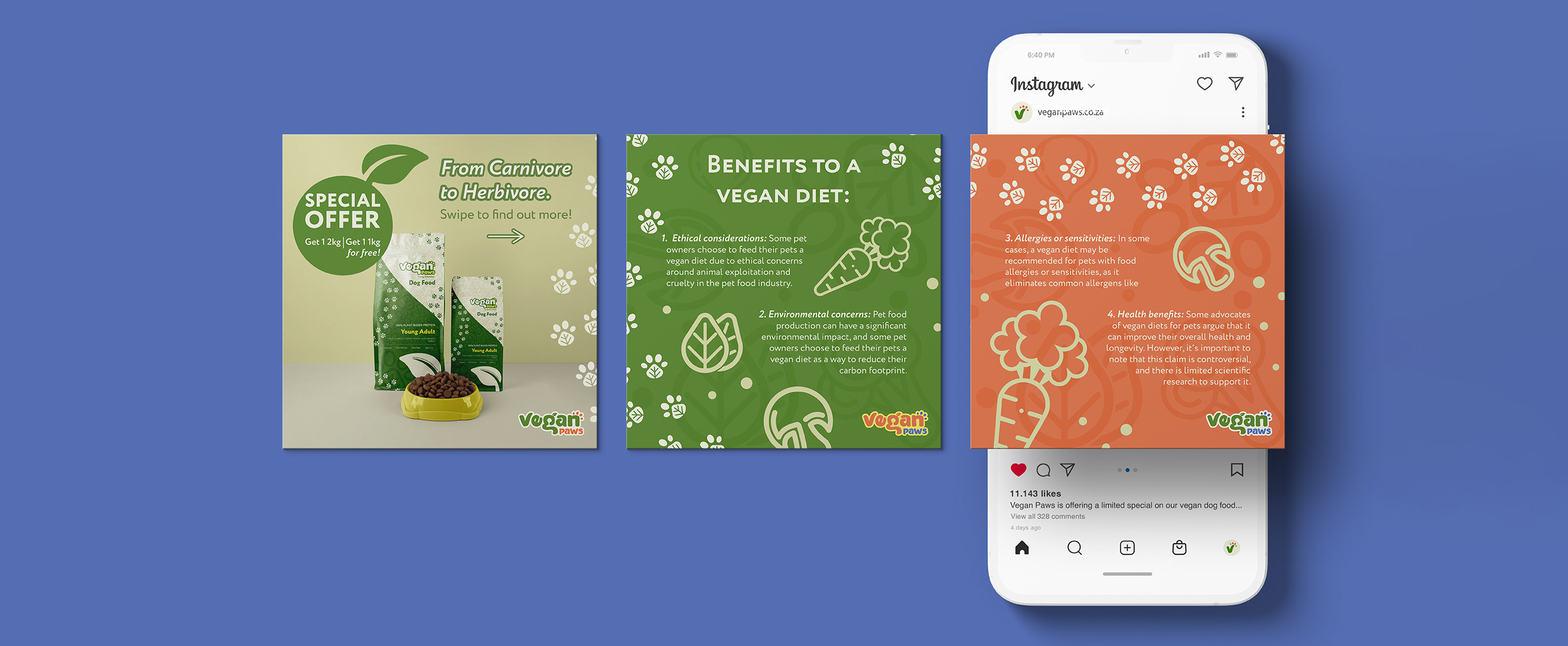 Vegan Paws | Year 2 | University Project